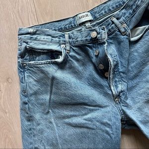 Agolde straight leg jeans